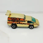 VINTAGE 1979 HOT WHEELS GOLDEN MACHINES GOLD CHROME SPOILER SPORT - SUPER CLEAN!