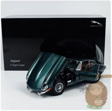 Kyosho 1/18 Jaguar E TYPE Metal Diecast Model Car Hobby Gifts Green/Black/Silver