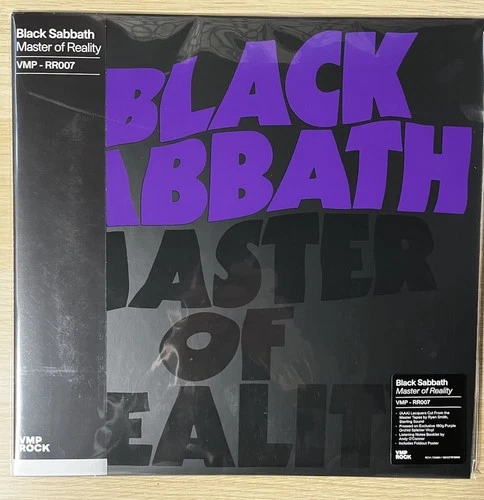Black Sabbath Master Of Reality VMP 180g Analog Press Out Of Print Sealed Mint!!