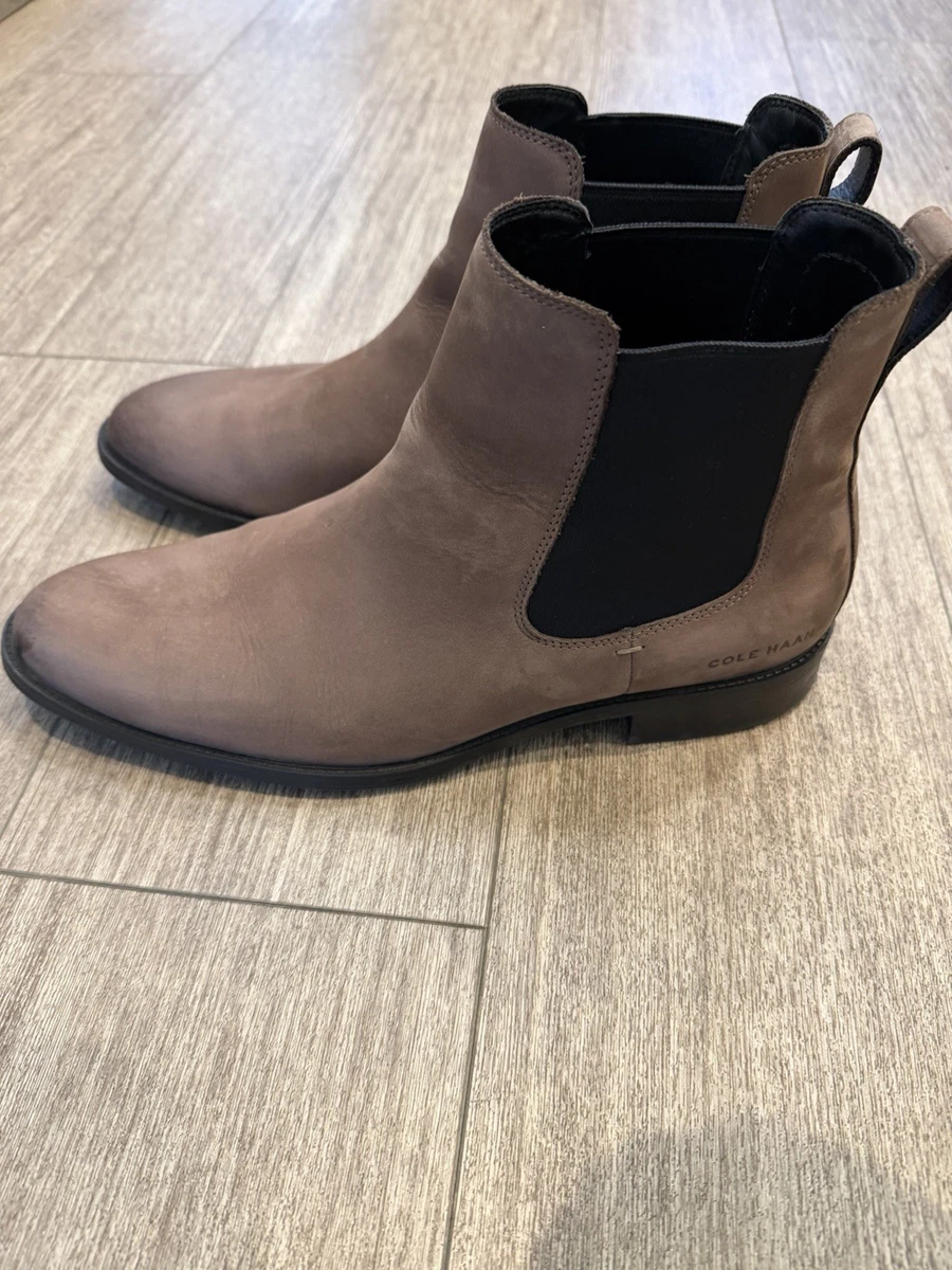 Cole Haan Grand Ambition Suede Chukka Boots Sand Grey 11.5M Cole Haan Grand Boots for Men for sale | eBay UK main image 2