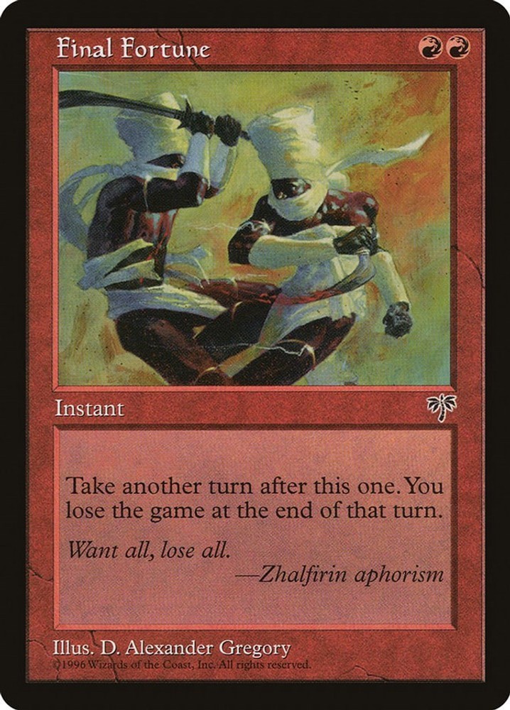 Final Fortune NM [MIR - 173]