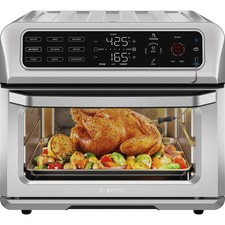 Chefman ExacTemp Air Fryer and Toaster Oven with Probe Thermometer - RJ50-SST2-P