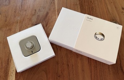 Oura Ring 4 Gold Größe 6 | Smart Ring | Austauschgerät 08/2025 | OVP + Ladegerät