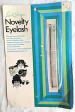 Vintage Craft Eyelashes Soft Novelty Lash Strip New Old Stock