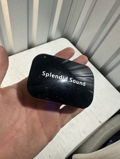 Splendid Sound True Wireless Bluetooth Earbuds w/ Charging Case Black Working