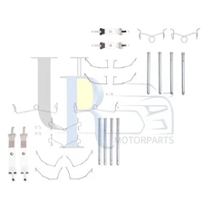 DFC 2pcs Front Rear Disc Brake Hardware Kit for Lexus LS460 2007-2015 2016 2017