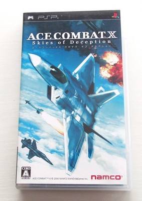 PSP Ace Combat X Skies of Deception & X2 Joint Assault Sony
