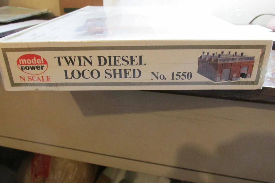 Model Power 1550 N Scale-Twin Diesel Loco Engine NEW SEALED  Shed Free Shipping - Image 3 of 4
