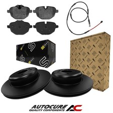 FOR BMW 5 SERIES 520D MK6 F10 F11 2010-2015 STARLINE REAR BRAKE DISCS & PADS SET
