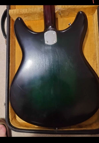 Kustom Electric K200 Guitar 1968 Semi Hollow Body W/ Original HSC - Picture 7 of 10
