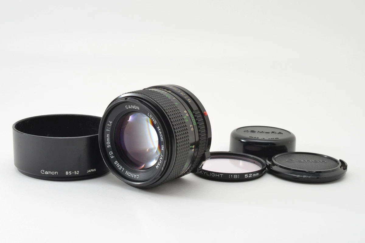 Canon FD 50mm f/1.4 Camera Lenses for sale | eBay