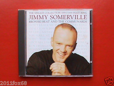 ジミー・ソマーヴィルのレアCD3種類セット JIMMY Somerville Bronski Beat the Singles Collection 1984 1990