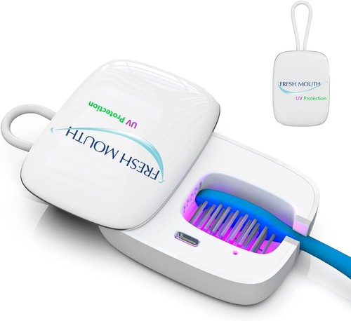 UV-C Toothbrush Sanitizer, Dryer & Holder