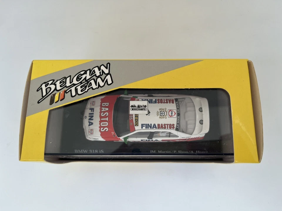 MINICHAMPS BMW 318IS - SPA 24H 1994 - M. MARTIN / P. SLAUS / A. HEGER 434942405 Foto 2 de 3
