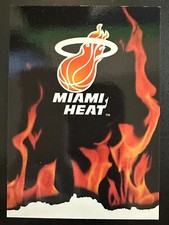 1994-95 NBA Hoops Miami Heat Team Logo Basketball Card Skybox #404