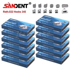 Dental Self-Ligating Orthodontic Brackets Roth 022 Hook 345 Tool