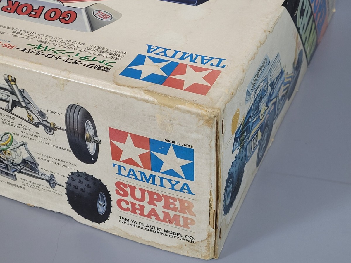 当時物　TAMIYA SUPER CHAMP オフロードレーサー Tamiya Super Champ (1982, 2014) | RC/GrabBag.com