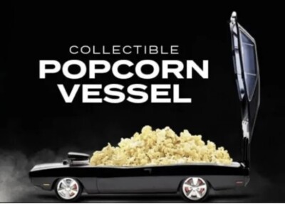 Fast X Dodge Charger AMC Popcorn Bucket 2023 Vin Diesel Fast N