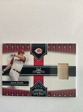 2005 Donruss Champions Impressions Material #175 Adam Dunn Game Used Bat Reds♨️r
