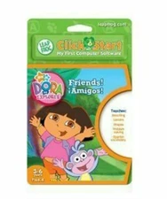 LEAPFROG CLICKSTART Dora the explorer Friends Amigos BNIB Educational 3+ Kids
