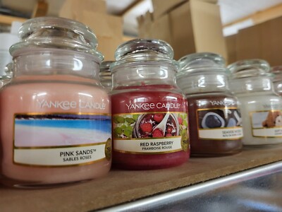 Yankee Candle Duftkerze im Glas Jar 104 g verschiedene Duftsorten zum Aussuchen