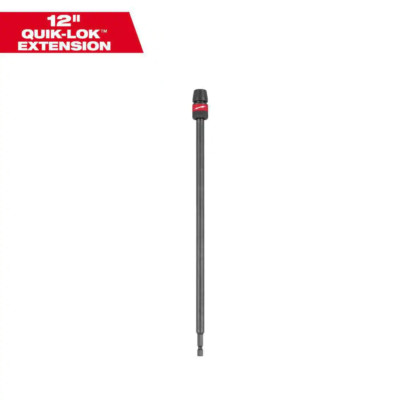 Milwaukee SHOCKWAVE Impact Duty 12 In. 1/4 In. Hex Quick Change Extension New
