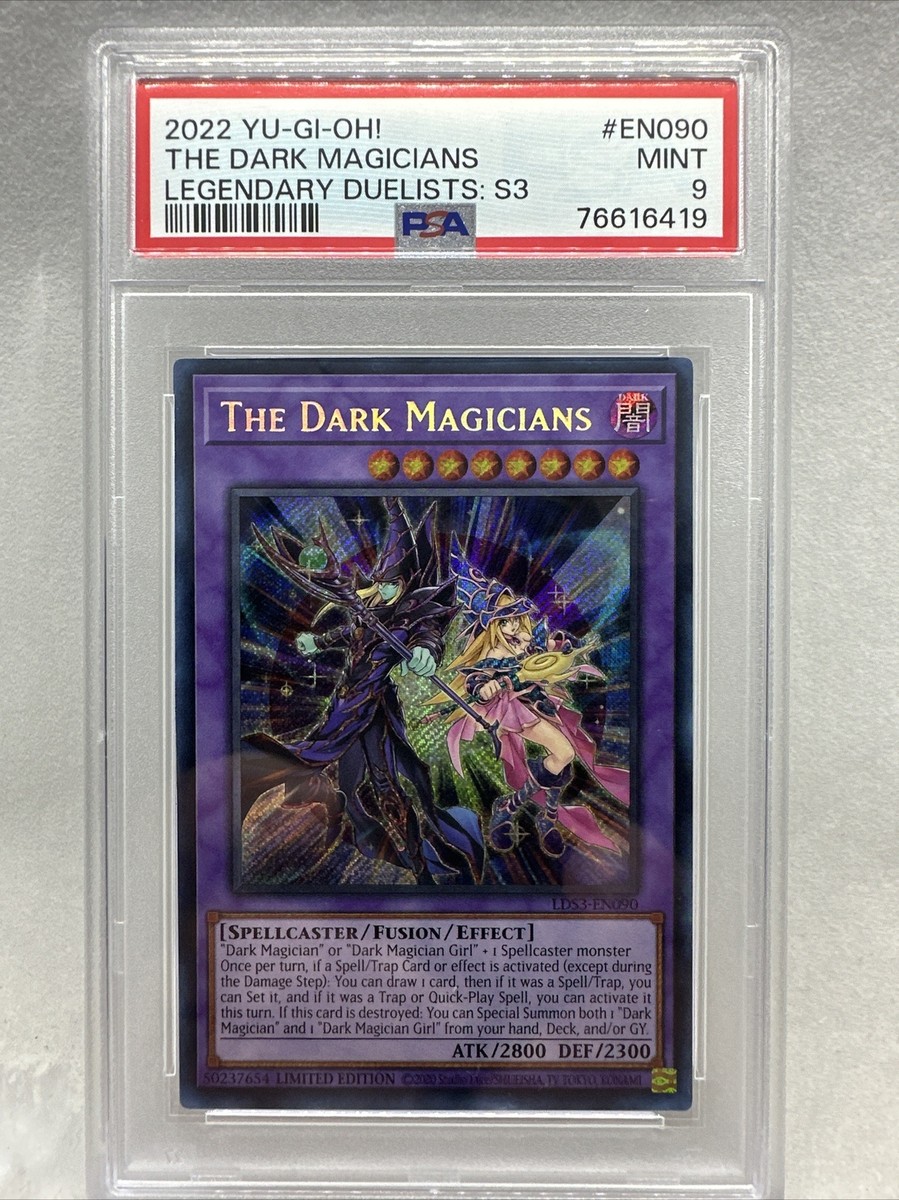 the dark magicians yugioh card Yu-Gi-Oh!: All Magician Fusions, Ranked may be 1st or Unlimited Edition Dark Magician the Magician of