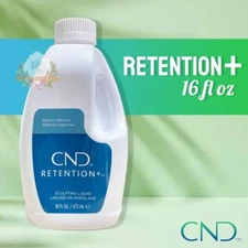 CND Retention+ Sculpting Liquid 16oz/473mL Superior Adhesion No Primer Required