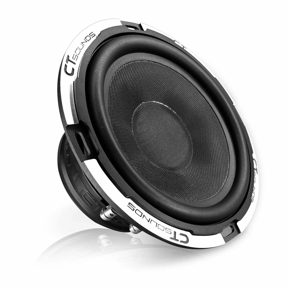 CT Sounds Meso 6.5 英寸 500 瓦 3 路高级组件汽车扬声器套装 — 第 2/4 张图片