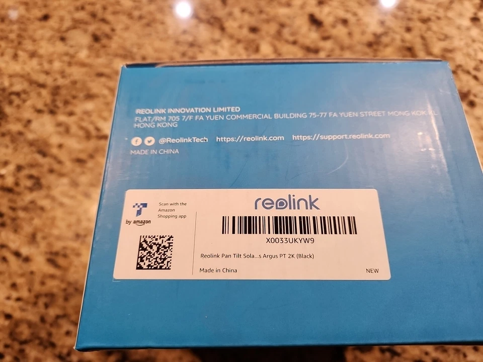 Reolink 4MP Rechargeable Pan Tilt Camera Argus PT 2.4/5GHz WiFi Two Way Audio - Image 3 of 4