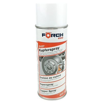 Förch Kupferspray Kupferpaste S437 ECO 400ML Bremsenervice Montage-Spray