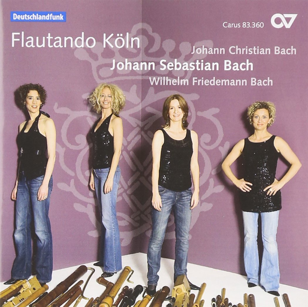 BACH J.S. / BACH J.C. / BACH Music for Recorder Ensemble (CD)