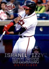 2018 Rome Braves Choice #26 Isranel Wilson Dominican Republic DR Baseball Card