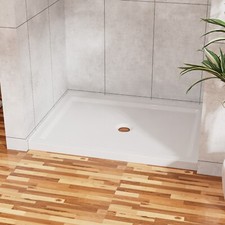 White ABS Shower Base 32"x48" Shower Pan without drain set