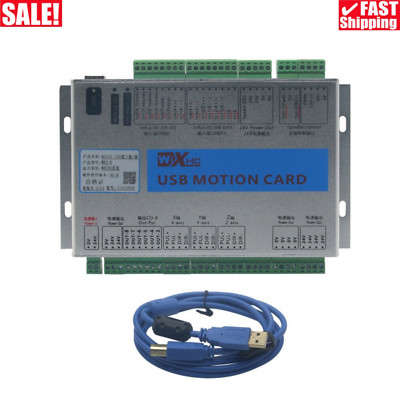 Upgrade CNC Mach3 USB 3/4/6 Axis Motion Control Card Breakout Board 2MHz