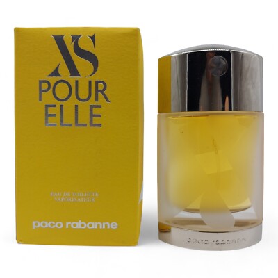 Paco Rabanne XS Pour Elle EDT Spray Vintage Batch 1.7oz 50ml