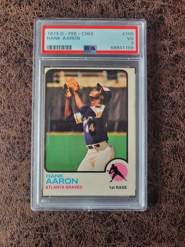 1973 Hank Aaron #100