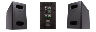 QSC AD-S.SUB-BK Subwoofer | 6,5'' Doppelschwingspule | Wandmontage | SCHWARZ