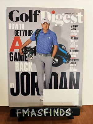 A3 2016 JODAN SPIETH Golf Digest Magazine 