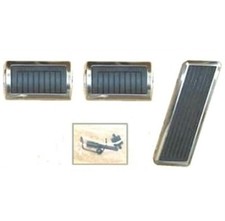 Pedal Bezel Set For 1970-1974 Mopar A-body W4-speed