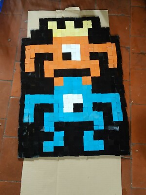 Kit mosaïque street art « Ça glisse ! » Disponible sur la boutique en