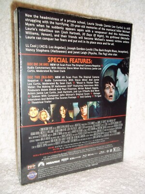 Halloween H2O (4K/Blu-ray, 2022) Jamie Lee Curtis horror HARDCOVER