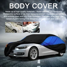 For BMW 530 540 550 Full Car Cover All Weather Protection Snow Dust Resistant