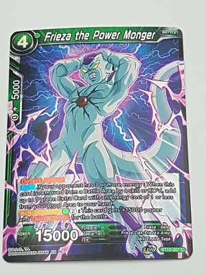 Dragon Ball TCG Frieza the Power Monger Common Holo NM