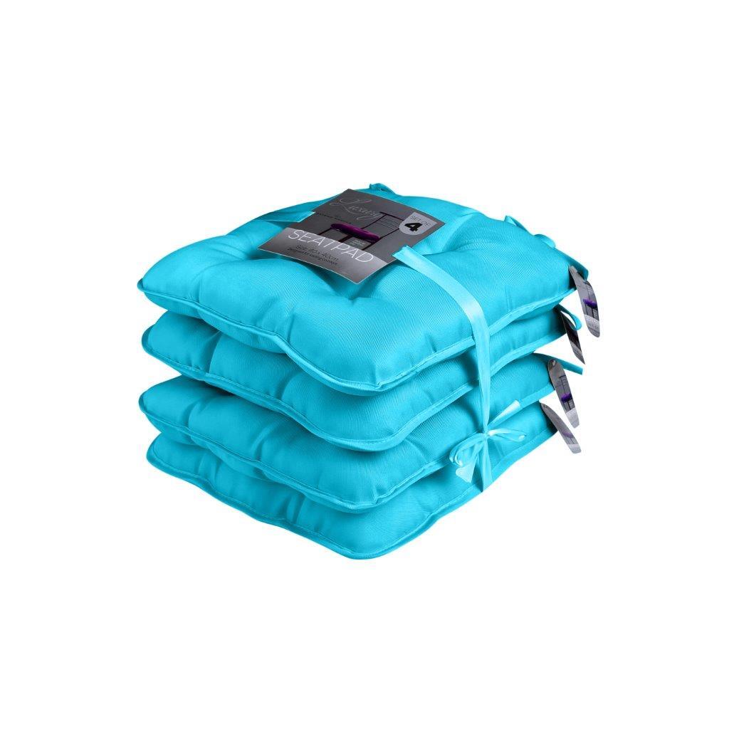 Seat Cushions Square Chair Pads Thick Outdoor Kitchen Dining Booster