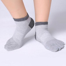 5 pares de calcetines puntera calcetines deportes yoga zapatillas pilates calcetines hombre
