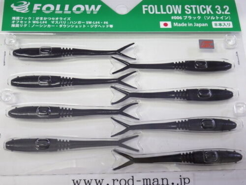 Follow Stick 3.2 Inch Black 006 Eco-Certified Product - Afbeelding 1 van 1