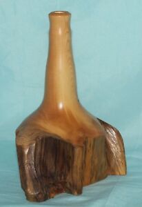 Huon Pine Natural Tasmanian Timber Vase. Vase