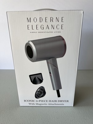Modern Elegance Hair Dryer with Attachments