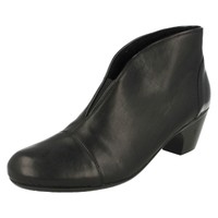 Ladies Rieker Split Front Ankle Boots 50553 Ladies Rieker Split Front Ankle Boots 50553